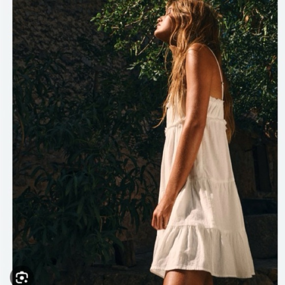 Zara Ruffled Mini Dress - Picture 2 of 7